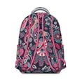 thumbnail image 3 of Oversized Paisley Backpack – Roomy Paisley Gift for College Students, Extra-Large Water-Resistant Bookbag, Fits 17" Laptop, Perfect for Heavy School Loads, 3 of 6