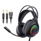 thumbnail image 1 of Puntoco Auriculares inalámbricos para colocar sobre la oreja Auriculares para juegos Auriculares para juegos con micrófono, 1 of 5