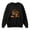 Black, variant on Women Crew Neck Halloween Witch House Graphic Sweatshirt, Drop‑Shoulder Long Sleeve Loose Pullover, Vintage Retro Fall Holiday Top for Halloween Party Trick‑or‑Treat Daily Wear