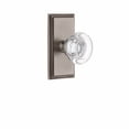 thumbnail image 2 of Grandeur 811055 Carre Solid Brass Rose Dummy Door Knob Set - Brass, 2 of 6