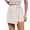 White, variant on Kilaqueen Women's Wrap Skort with Tie Waist, High Waisted A Line Mini Skirt Shorts for Golf, Tennis, Travel, Parties and Casual Summer Outfits