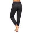 thumbnail image 6 of Maean Womens Pants Elastic Waist Drawstring Cropped Joggers with Pockets Loose Casual Running Pant, 6 of 7