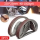thumbnail image 2 of 10pcs 25x330mm Alúmina Cinturón de lijado 40-1000 Gritados y pulido for molinillo de ángulo Discos de lijado, 2 of 4