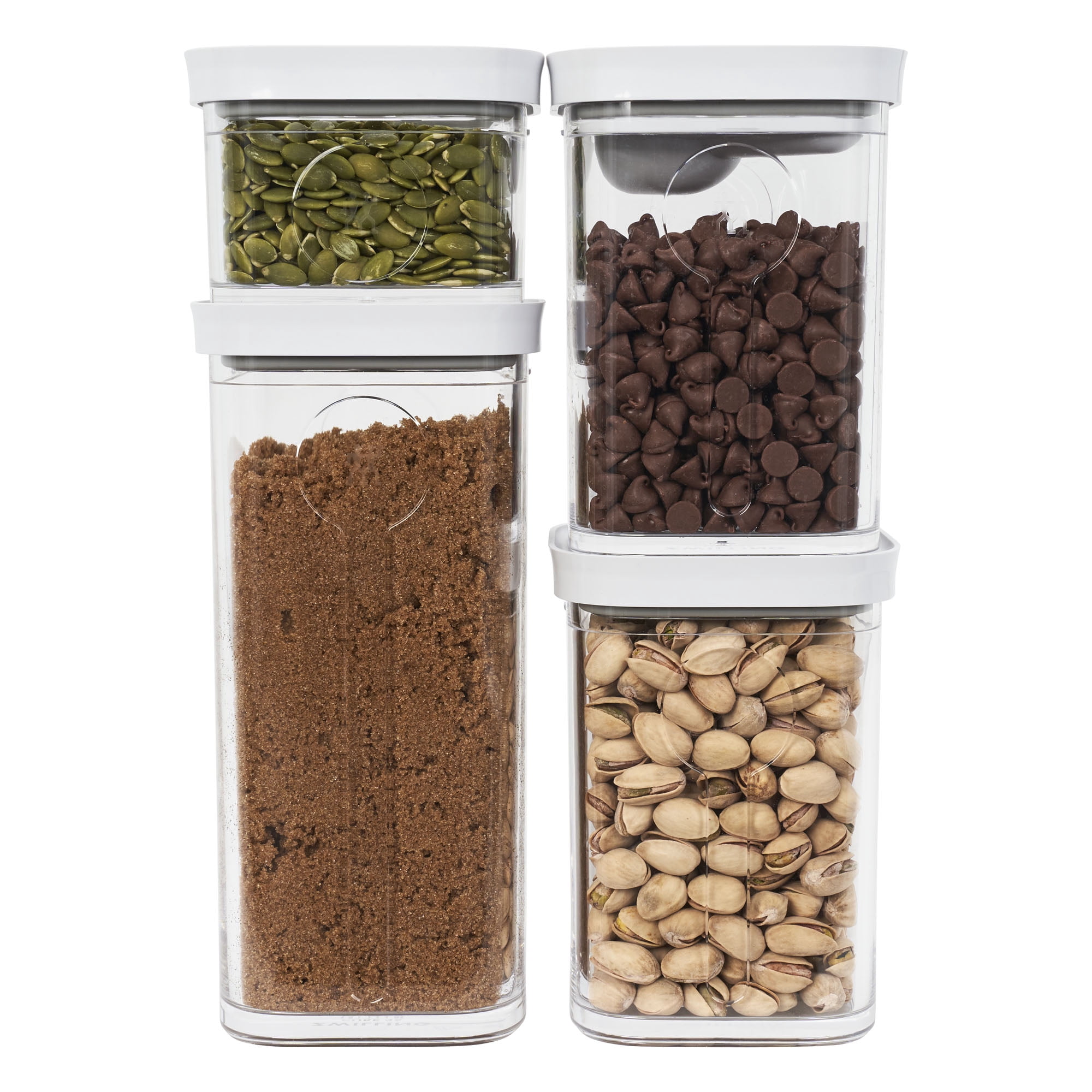 ZWILLING Fresh & Save Cube Box Set, 6-pc, Plastic, Airtight Dry Food Storage Container, Small Cube Set