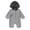 Gray, variant on Aayomet Long Sleeve Bodysuit Baby Boy Baby Boys Cotton Romper Outfits Long Sleeve One-Piece Toddler Button Jumpsuits,Gray 6-12 Months