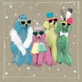 thumbnail image 3 of Gower, Hammond 20x20 Black Modern Framed Museum Art Print Titled - Fancypants Wacky Dogs II, 3 of 5