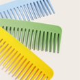 thumbnail image 5 of Peine de dientes anchos, peine antiestático sin mango, cabello rizado ondulado grueso para mujeres y hombres, masaje alisador, 5 of 5