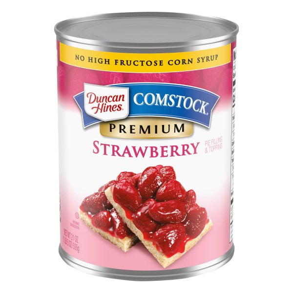 Comstock Premium Strawberry Pie Filling Or Topping 21 oz