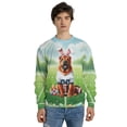 thumbnail image 4 of Happy Easter Hello Spring Chinese Shar-Pei Playing Football All Over Print 3D Sweatshirt Unisex Merch Dog Lover - 13003, 4 of 6