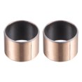 thumbnail image 1 of Unique Bargains 18mm x 20mm x 15mm Douille (Plaine) Roulements Enveloppés Bushings Sans Huile 2 Pack, 1 of 5