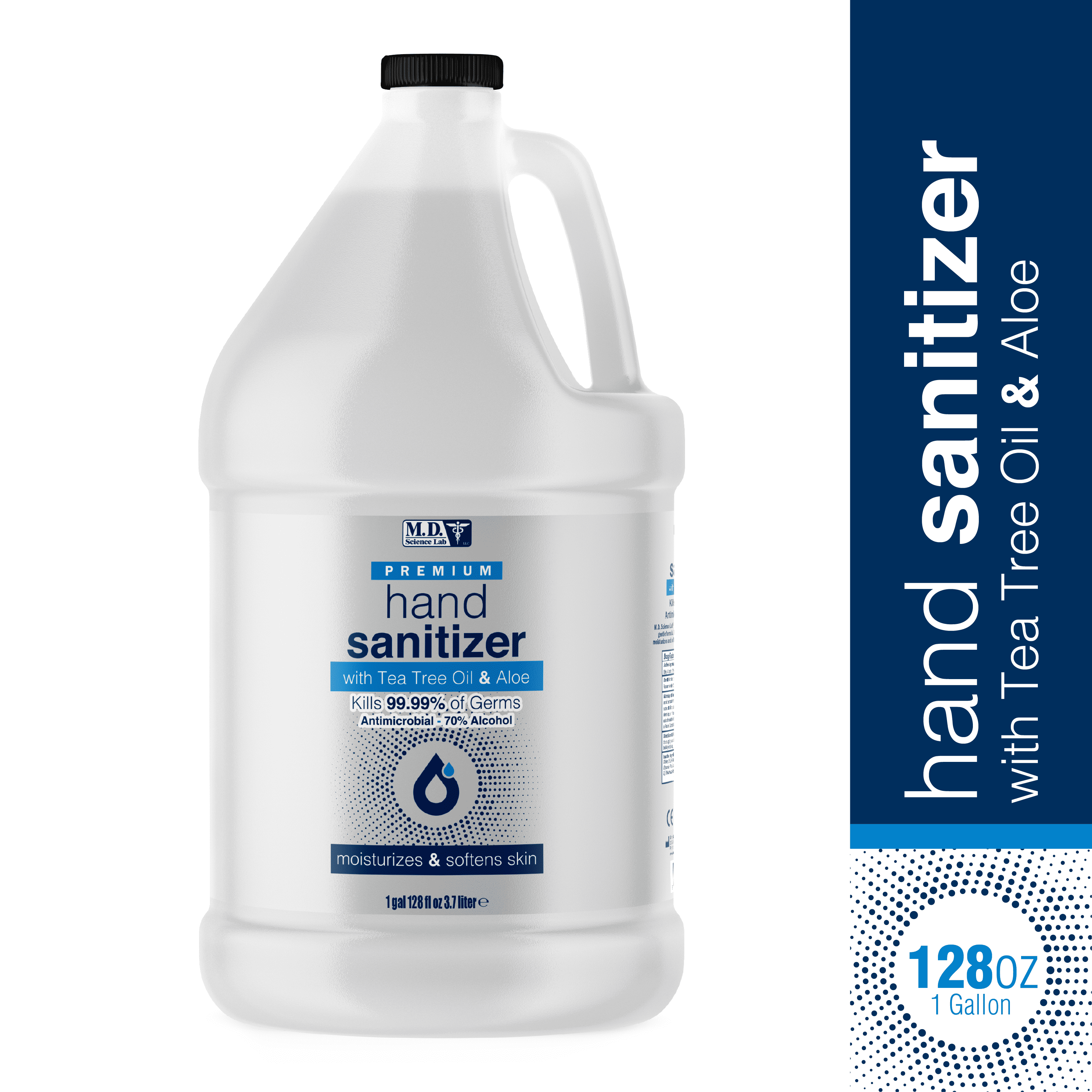MD Science Lab Premium AlcoholBased Hand Sanitizer 128oz 1 gallon