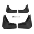 thumbnail image 2 of Garde-éclaboussures de Voiture, Garde-Boue de Voiture Noir 4 Pcs/ensemble Résistant à la Chaleur ABS pour Remplacement de Mise à Niveau pour Modèle 3 2016-2021, 2 of 8