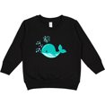 thumbnail image 2 of Inktastic Cute Singing Whale Toddler Sweatshirt, 2 of 4