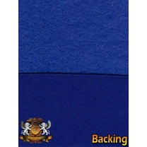 Sweatshirt Cotton Fleece Royal Blue Fabric / 58" Wide / 13.6 OZ Per Yard / Sold By The Yard