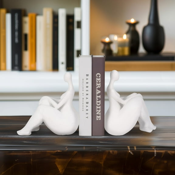 Sagebrook Home Polyresin Sitting Ladies Bookends
