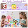 thumbnail image 2 of Kit Meland Fuse Beads, 24 000 unidades, 24 colores, 5 mm, con miniplancha, 2 of 7