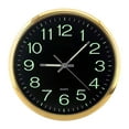 thumbnail image 1 of Reloj de pared moderno con luz , Relojes de pared de silenciosos de , grandes números y manos, reloj de pared, 1 of 8