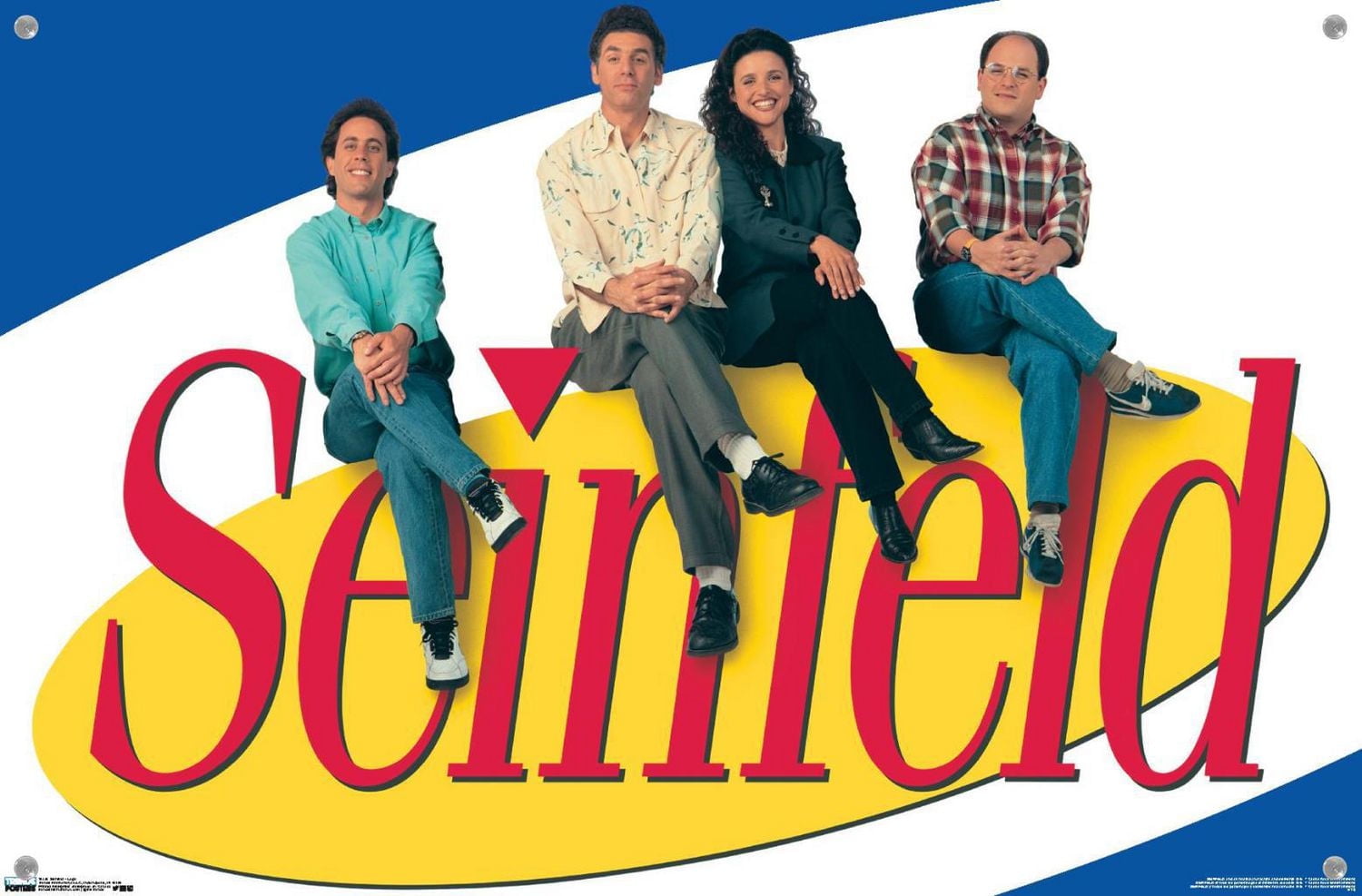 Seinfeld - Logo Wall Poster, 22.375" x 34"