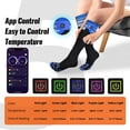 thumbnail image 2 of Calcetines con mando a distancia Meoneo APP, 7,4 V, 6000 mAh, 17 horas, BU L, 2 of 9
