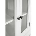 thumbnail image 2 of NovaSolo Halifax Mahogany Wood Buffet with 4 Doors 3 Drawers in White, 2 of 16