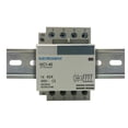 thumbnail image 2 of Electrodepot 40 Amp 4 Pole Normally Closed Contactor, 110-120V Coil, Motor Load 20A, Lighting 40A Bundle with Slotted Steel Zinc Plated DIN Rail, 35 mm x 6 in – 1 Piece with 2 Number 10 Screws, 2 of 9