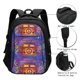 thumbnail image 3 of Balery Peace And Love Mochila con carga USB para hombre y mujer - Mochila impermeable y antirrobo para laptop con puerto USB para viajes, trabajo, 3 of 7