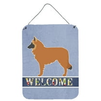 Carolines Treasures BB5565DS1216 Belgian Shepherd Welcome Wall or Door Hanging Prints