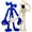 Milk White&klein Blue, variant on Siren Head Plush Limbs Movable Plush Toy ，Gifts for Men, Women and Children, Plush Toys, Movie Characters.… (3PCS)