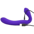 thumbnail image 3 of Rechargeable Love Rider Strapless Strap-On in Purple, 3 of 6