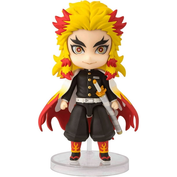 Demon Slayer Kimetsu No Yaiba Figuarts Mini Rengoku Kyojuro Collectible Pvc Figure Walmart Com