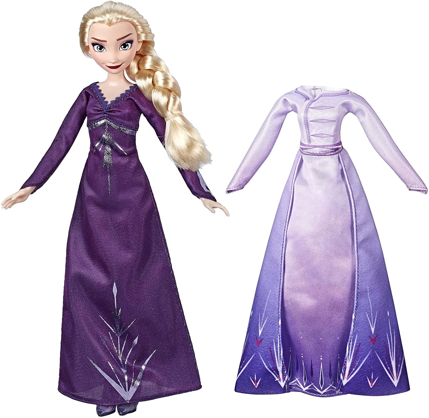 keten Baffle Negen Disney Frozen 2 Arendelle Elsa Doll Includes Dress, Nightgown and Shoes -  Walmart.com