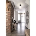 thumbnail image 2 of 733F1-MB-Z-Lite-Bryant - 1 Light Flush Mount In Industrial Style-9.5 Inches Tall and 5.5 Inches Wide-Matte Black Finish-Matte Opal Glass Color, 2 of 7