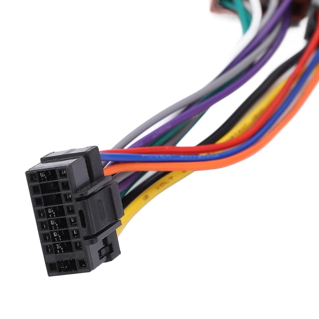 2Pcs/Set ISO Harness Adaptor ABS Metal Car Stereo Adaptor Connector Replacement for C230 2000