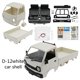 thumbnail image 2 of RC CRAWLER CARS Hard Body Shell Racing Remote Control Remote Truck Micro Trux Modificación Reemplazo para WPL D12 Blanco 1 set Inevent FN002032-03, 2 of 7