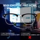 thumbnail image 4 of Gafas Pro Acme que bloquean la luz azul, montura semisin montura, 4 of 5