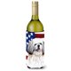 thumbnail image 1 of Bandera estadounidense de Estados Unidos con Shih Tzu botella de vino aislador de bebidas aislador de bebidas Hugger Sc9028Literk, 1 of 1