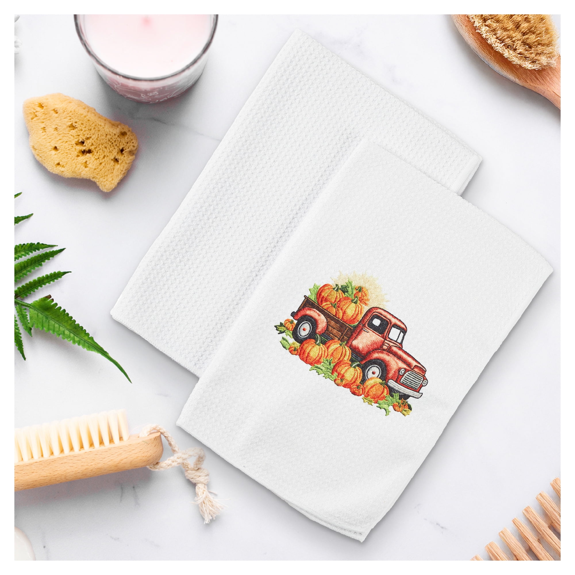 MakerFlo Kitchen Towel for Sublimation, Ideal for DIY Crafts, Heat Transfer & Custom Printing