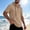 Khaki, variant on Maean Men Hooded Top Short Sleeve Drawstring Casual Lightweight Hoodies Sweatshirt with Pocket
