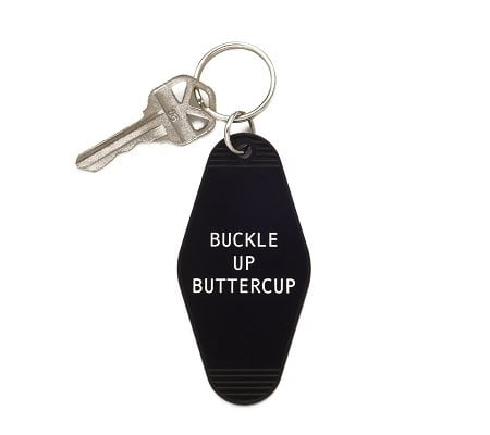 buckle up keychain