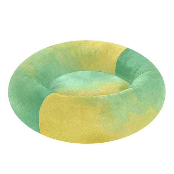 Pet Bed Pet Mat Cozy Removable & Washable Comfort For Cats And Dogs Light Green Yellow