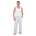 thumbnail image 2 of Hanes Men's Brushed Oxford Woven Sleep Pajama Pants, Sizes S-2X, 2 of 5