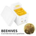 thumbnail image 3 of Haidf 1Pc Queen Bee Breeding Box, Queen Bee Rearing Beehive, Bee Mating Hive, Beekeeping Bee Pollination Box, Mini Mating Nuc Box, Beekeeping Supplies, White, 3 of 6