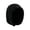Black, variant on Women's Solid Color Winter Scarf Hat Combo Knit Headscarf With