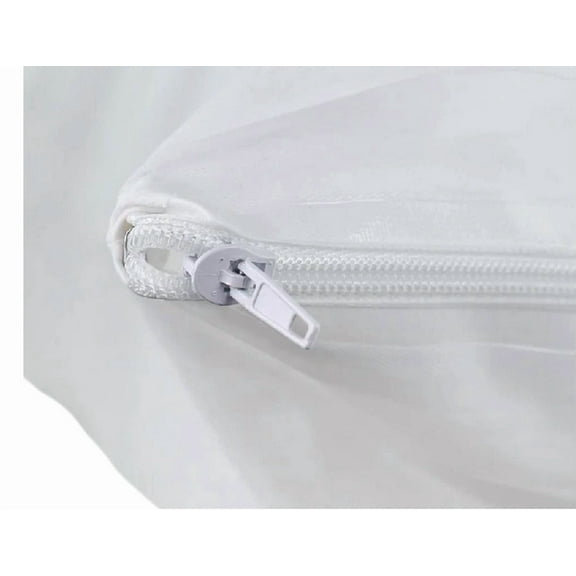 2 Pack Waterproof Zippered Pillowcases Pillow Protector King 20X36 Hotel Quality