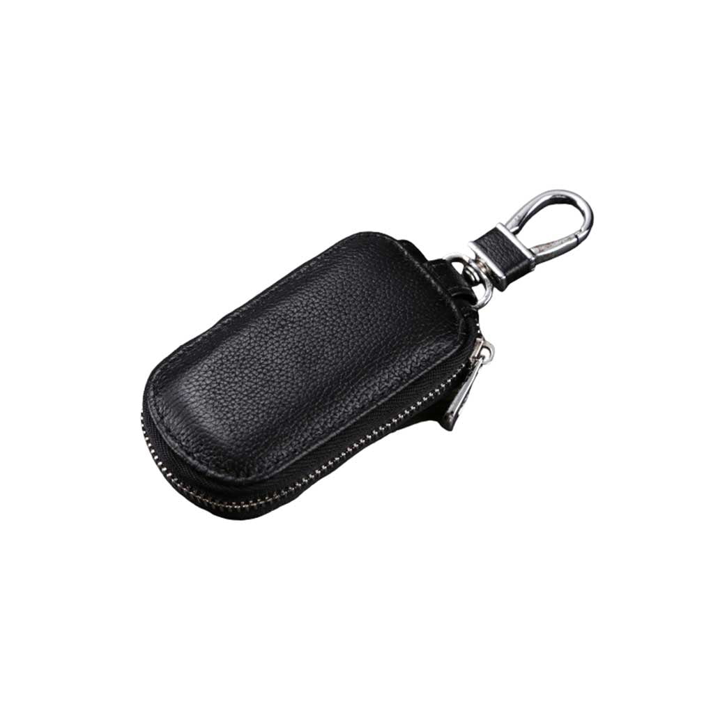 Key Holder Wallet Unisex Solid Purse Key Fob Key Wallet Large capacity Universal Keychain Organizer Bag Card Pouch Key Fob Case