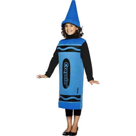 Crayola Blue Child Halloween Costume - One Size