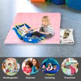 thumbnail image 3 of KAINSY Personalized Toddler Nap Mat for Daycare - Baby Owl Nap Mats with Pillow & Blanket, Preschool Kindergarten Children Sleeping Bag with Custom Name, Easy Carry, 3 of 8