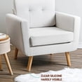 thumbnail image 7 of 24pcs / 36pcs Chair Leg Floor Protectors, Round Chair Leg Cover, Silicone Chair Leg caps with Felt Pads for Protecting Hardwood/Tile Floors from Scratches and Noise, 7 of 7