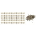 thumbnail image 2 of 50pcs Brass Hinge For Small Craft Door Box Accessories Silver Gold 8*10mm, 2 of 9