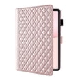thumbnail image 2 of for Honor Pad 10/Honor Tablet 10 12.1 inch Case, Rhombus Pattern Multiple Viewing Angles Stand Slim Folio Cover (Rose Gold), 2 of 6
